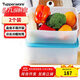 特百惠（Tupperware）冷凍5.7L*2大容量保鮮盒食品級冰箱儲物收納盒肉類(lèi)速凍密封不串味
