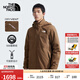 北面（The North Face）羽絨三合一沖鋒衣男550蓬鵝絨內膽戶(hù)外百搭防水保暖上新|88RK 1OI/煙熏棕 L /175