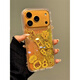 素洛適用蘋果17promax手機殼國潮流沙金箔財神iPhone16pro創(chuàng)意文字15財源廣進(jìn)14超好看輕奢13硅膠防摔 流沙金箔財神財源廣進(jìn) iPhone 16 Pro Max