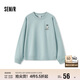 森馬（Semir）史努比系列衛衣女卡通落肩寬松衣服個(gè)性秋設計感圖案101524116009