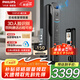 飛利浦（PHILIPS）智能門鎖指紋鎖3D人臉識別入戶門密碼鎖可視貓眼大屏密碼鎖709FVP 曜石黑【人臉+貓眼大屏】