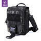 MAXGEAR 馬蓋先西北風(fēng)單肩斜挎包 商務(wù)公文包 戶(hù)外軍迷戰術(shù)運動(dòng)休閑通勤 黑色魔蝎迷彩 MC BLACK
