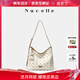 紐芝蘭（NUCELLE）托特包2025新飛馬老花腋下包通勤女包HOBO單肩斜挎水桶包生日禮物