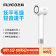 飛科（FLYCO）高速電吹風(fēng)機節日生日禮物家用宿舍便攜出游速干降噪負離子護發(fā)大風(fēng)力吹風(fēng)筒FH6370皓月白