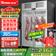 維仕美掛肉柜商用鮮肉保鮮柜冷凍柜市冷鮮柜豬肉牛肉羊肉冷藏展示柜立式生肉柜市商場(chǎng)專(zhuān)用 升級雙門(mén)1.2*0.7*1.95米雙杠承重400斤 金屬玻璃門(mén)【冠軍推薦】
