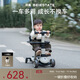 貝易（BEIE）至尊滑板車(chē)七合一嬰兒童0-6歲折疊可坐寶寶禮物 云母灰（升級款）