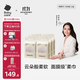 babycare面膜柔巾懸掛式綿柔巾小熊巾干濕加厚嬰兒洗臉巾180抽6包