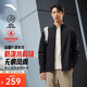 安踏零壓型殼丨加絨立領(lǐng)運動(dòng)外套男士冬季防潑水保暖上衣通勤行政夾克