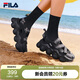 FILA斐樂(lè )官方女鞋FRAGOLA草莓涼鞋2025年厚底增高瑪麗珍魔術(shù)貼涼拖