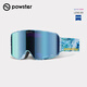 POWSTER星云系列磁吸雙層防霧滑雪鏡雪地專(zhuān)業(yè)單雙板近視護目眼鏡