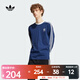 阿迪達斯 （adidas）Originals三葉草男子3-STRIPES LS T經(jīng)典復古運動(dòng)長(cháng)袖圓領(lǐng)T恤 IM9428 L