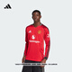 adidas曼聯(lián)球迷版主場(chǎng)速干足球長(cháng)袖球衣男裝秋季阿迪達斯官方 曼聯(lián)紅   L  
