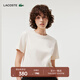 LACOSTE法國鱷魚(yú)女裝時(shí)尚百搭休閑簡(jiǎn)約純色短袖T恤|TF2674 XFJ/奶油白 S (160) 36