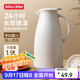 JEKO&JEKO保溫壺家用熱水瓶暖水壺大容量宿舍開(kāi)水瓶玻璃內膽 1.9L淺灰色