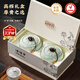 七春2025茶葉禮盒日照綠茶雨前高山云霧綠茶山東特產(chǎn)年貨節禮品250g