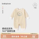 babylove嬰兒連體衣秋冬季加厚保暖衣服男女寶寶居家打底睡衣哈衣爬爬服