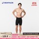 迪卡儂（DECATHLON）男士競速泳褲裝備緊身抗氯速干平角游泳褲黑48-4228805