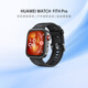 華為（HUAWEI）WATCH FIT 4 Pro 運動(dòng)智能手表鈦金屬藍寶石玻璃大屏長(cháng)續航fit4pro 曜石黑 氟橡膠表帶