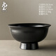 九土日式復古吃面碗湯碗特大號碗商用陶瓷定制好看的超大碗拉面碗 玄影碗【超特大號】