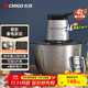 志高（CHIGO）絞肉機(jī)家用商用4L大容量多功能輔食機(jī)電動(dòng)料理機(jī)304全不銹鋼切肉機(jī)大功率碎肉餡機(jī)絞餡機(jī) wn-19