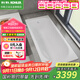 科勒（KOHLER）嵌入式鑄鐵浴缸齊悅1.5/1.6/1.7米小戶(hù)型家用泡澡成人浴缸28108T 嵌入式鑄鐵浴缸-無(wú)扶手 1.5m
