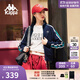 卡帕（Kappa）背靠背運動(dòng)外套女2025新款復古針織撞色開(kāi)衫衛衣女款潮K0E62WK01D 暗夜藍黑-906 XL （尺碼推薦適合175/92A）