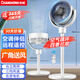 長(cháng)虹（CHANGHONG）空氣循環(huán)扇電風(fēng)扇家用交流定頻落地扇臺扇智能遙控定時(shí)辦公室渦輪對流風(fēng)扇交流電機CFS-LD1902R