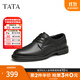 他她（TATA）休閑商務(wù)皮鞋男士經(jīng)典德比鞋結婚鞋2024秋季新款73B21CM4 黑色 41