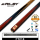 RILEY萊利RES-201臺球桿黑八小頭黑8中式八球斯諾克中頭桌球桿通桿10mm