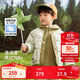 巴拉巴拉童裝兒童羽絨服男童女童2025新冬季搖粒絨兩件套上衣209425107207