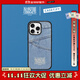 CASETIFY MARITHE FRANCOIS GIRBAUD x CASETiFY聯(lián)名 藍色丹寧牛仔 適用于iPhone 16/15  Pro/Max 手機殼 磨砂黑Magsafe iPhone