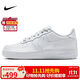 耐克NIKE板鞋女子大童空軍一號 AIR FORCE 1運動(dòng)鞋 DH2920-111白37.5