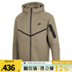 NIKE耐克男子AS M NK TCH FLC FZ WR HOODIE運動夾克外套HV0950-320 HV0950-320 XL