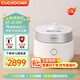 福庫（CUCKOO）電飯煲韓國原裝進(jìn)口1-2人家用小型迷你電飯鍋1.5升IH加熱雙變壓力智能切換多功能不銹鋼內膽電飯煲 CRP-MHTR0311FW 1.5L