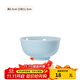 龍泉青瓷米飯碗陶瓷新款創(chuàng  )意中式餐具家用加厚吃飯碗大號面湯碗喝粥碗小碗 4.5英寸粉青碗