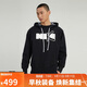 耐克NIKE男運動(dòng)服春季連帽衛衣時(shí)尚百搭DV9502-010 黑/白XL