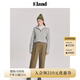 ELAND衣戀復古運動(dòng)風(fēng)燈芯絨束腳褲女秋冬簡(jiǎn)約休閑長(cháng)褲子 軍綠色(49) S 160