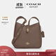 蔻馳（COACH）奧萊女士女包HADLEY多功能斜挎包單肩包通勤 IM/深褐色