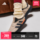 adidas ADIPUFF面包鞋柔軟舒適保暖棉鞋秋冬阿迪達(dá)斯官方輕運(yùn)動(dòng)   卡其色/黑色（推薦選大半碼）   47