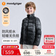 moodytiger兒童輕薄羽絨服保暖拒水25年秋冬新品男童運(yùn)動(dòng)外套便攜女童鴨絨服