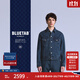 Levi's?BLUETAB?【商場(chǎng)同款】25年新款男士美式牛仔外套A5883 復古牛仔藍 XL
