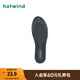 熱風(fēng)（Hotwind）2023年春季新款女士舒適鞋墊柔軟運動(dòng)風(fēng)鞋墊女 52深灰（P283W3100）防霉抗菌 1雙