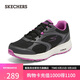 斯凱奇（Skechers）暮光鞋女鞋秋季跑步鞋訓練鞋軟底緩震運動(dòng)鞋休閑健步鞋128280