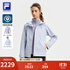 FILA 斐樂(lè )官方女士沖鋒衣兩件套上衣25冬新款健身戶(hù)外連帽外套防風(fēng)衣 風(fēng)鈴草紫-VT L 170/88A/L