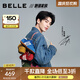 百麗（Belle）張凌赫同款方程式跑道賽車鞋女25秋新商場同款休閑鞋E2L1DCM5預售 紅色【張凌赫同款】 37