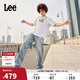 Lee25新品EasyRider寬松中腰闊腿淺藍男牛仔褲潮流