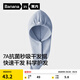 蕉內501H女士干發(fā)帽7A抗菌秒吸速干發(fā)浴帽強吸水擦發(fā)毛巾松緊可調節 【7A抗菌】寬尾-芝麻點(diǎn)-梓藍 1條
