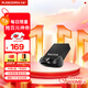 閃迪（SanDisk）256GB USB3.2 U盤(pán) CZ430酷豆 黑色 讀速400MB/s 車(chē)載U盤(pán) 文件加密 小巧便攜優(yōu)盤(pán)