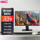 HKC 27英寸100Hz IPS高清 硬件低藍光不閃屏 三微邊可壁掛 99%sRGB HDMI接口 電腦辦公顯示器L271