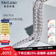 meluxe美奈 akoya天然海水珍珠項鏈圓形極光全珠鏈 生日禮物送老婆 【精品】7.5-8mm